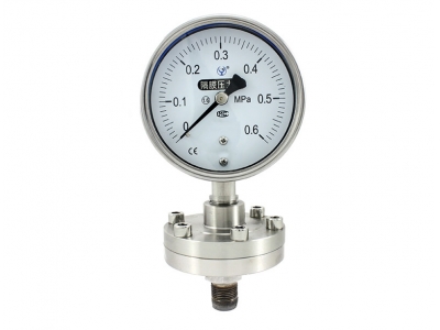  隔膜压力表